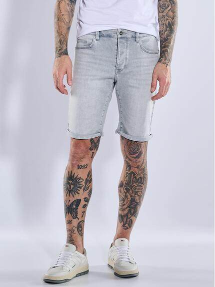 emilio adani Jeans-Shorts regular Hellgrau