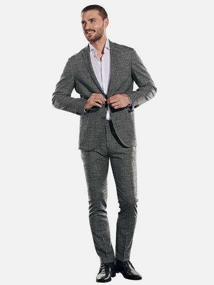 emilio adani Herren Anzug-Sakko slim fit Grau 32039 emilio adani Herren Anzug-Sakko slim fit Grau 32039