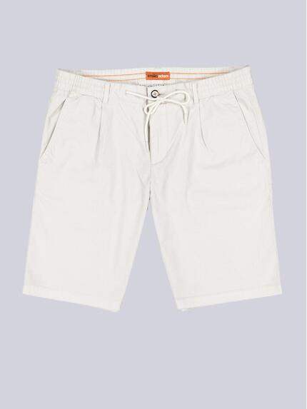 emilio adani Herren Chino-Bermuda mit Tunnelzug Beige 39007