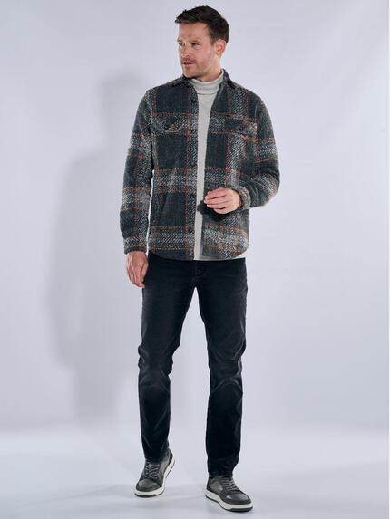 engbers Herren Overshirt in Teddy-Qualität Rostorange 39469 engbers Herren Overshirt in Teddy-Qualität Rostorange 39469