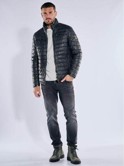 emilio adani Herren Lederjacke Schwarz 39280 emilio adani Herren Lederjacke Schwarz 39280