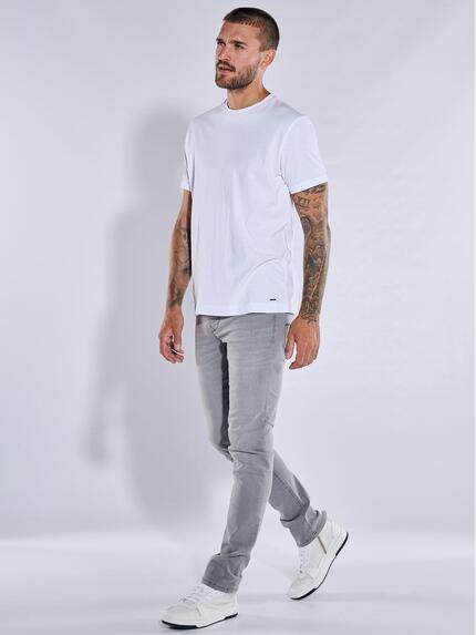 emilio adani Herren Super-Stretch-Jeans regular Grau 37212
