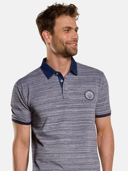 engbers Herren Polo-Shirt gestreift Blau 33075 engbers Herren Polo-Shirt gestreift Blau 33075