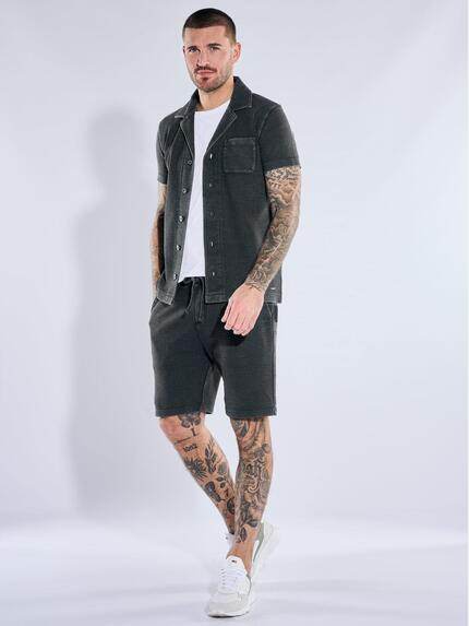 emilio adani Herren Sportive Sweathose aus Baumwolle Anthrazit 40513