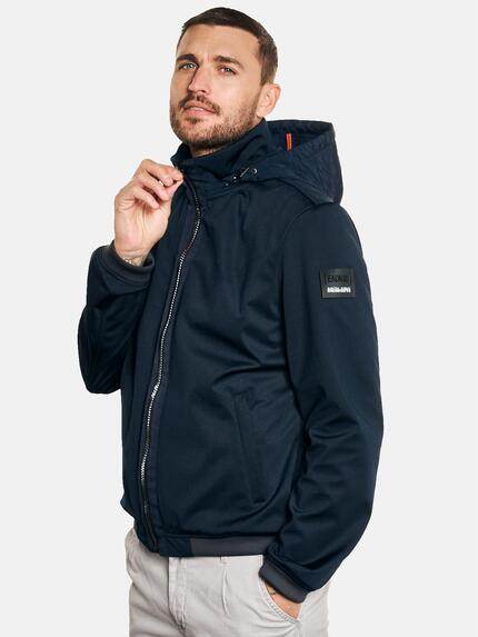 emilio adani Herren Jacke mit Bündchen Blau 32567