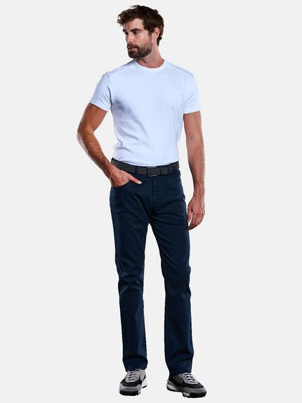 engbers Herren 5-Pocket-Hose slim fit Saphirblau 33333 engbers Herren 5-Pocket-Hose slim fit Saphirblau 33333
