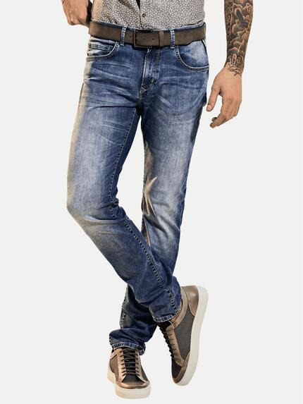 emilio adani Jeans hochelastisch Himmelblau