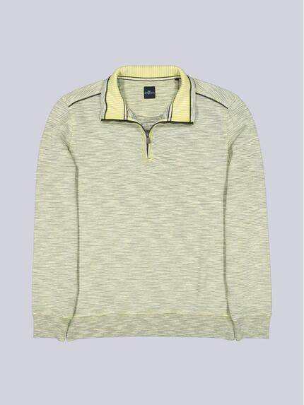 engbers Herren Sweatshirt Stehbund Gelb 39942 engbers Herren Sweatshirt Stehbund Gelb 39942