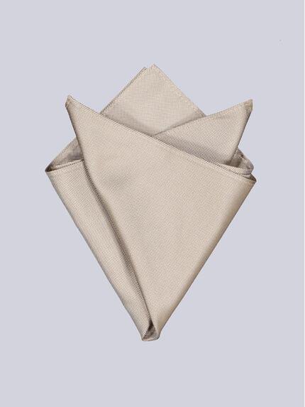 engbers Einstecktuch strukturiert Beige
