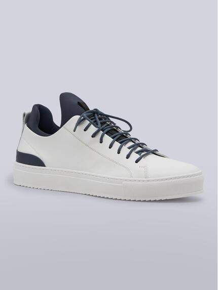 emilio adani Sneaker aus Nubuk-Leder Reinweiss