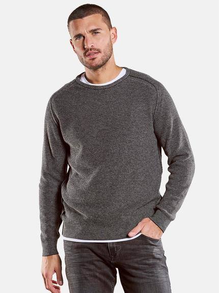 emilio adani Pullover mit Kaschmiranteil Schwarz