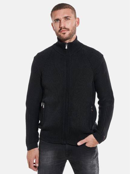 emilio adani Strick-Cardigan Schwarz