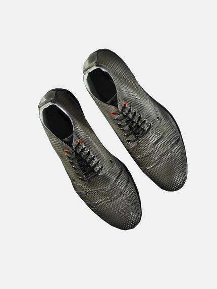 emilio adani Herren Boots mit geprägtem Leder Grau 29110 emilio adani Herren Boots mit geprägtem Leder Grau 29110