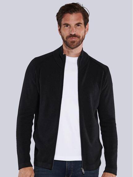 engbers Herren Cardigan uni Grau 36140 engbers Herren Cardigan uni Grau 36140