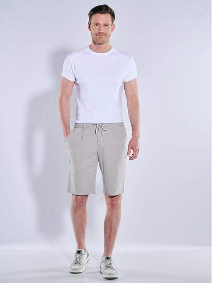 engbers Herren Chino-Bermuda mit Tunnelzug Hellgrau 39021 engbers Herren Chino-Bermuda mit Tunnelzug Hellgrau 39021
