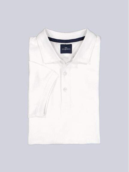 engbers Herren Polo-Shirt uni Reinweiss 38911 engbers Herren Polo-Shirt uni Reinweiss 38911
