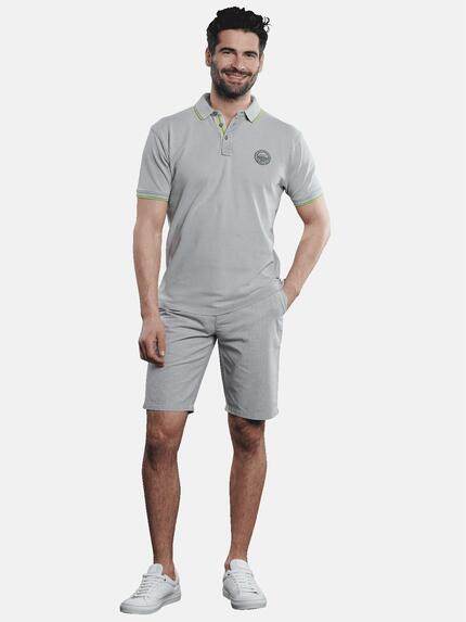 engbers Herren Poloshirt sportiv Silbergrau 31656 engbers Herren Poloshirt sportiv Silbergrau 31656