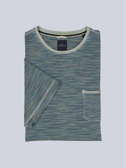 engbers Herren T-Shirt meliert Gruen 38916 engbers Herren T-Shirt meliert Gruen 38916