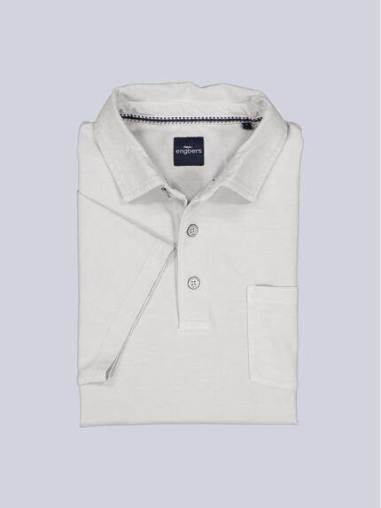 engbers Poloshirt Silbergrau