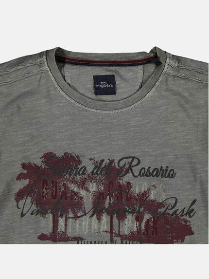 engbers Herren Rundhals T-Shirt Stahlgrau 23802 engbers Herren Rundhals T-Shirt Stahlgrau 23802
