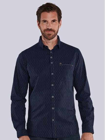 engbers Herren Langarm-Hemd gestreift Blau 36058 engbers Herren Langarm-Hemd gestreift Blau 36058