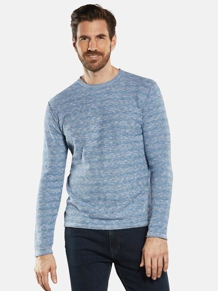 engbers Pullover gestreift Hellblau