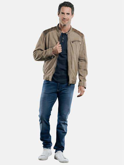engbers Herren Softe LammLederjacke Braunbeige 29086 engbers Herren Softe LammLederjacke Braunbeige 29086