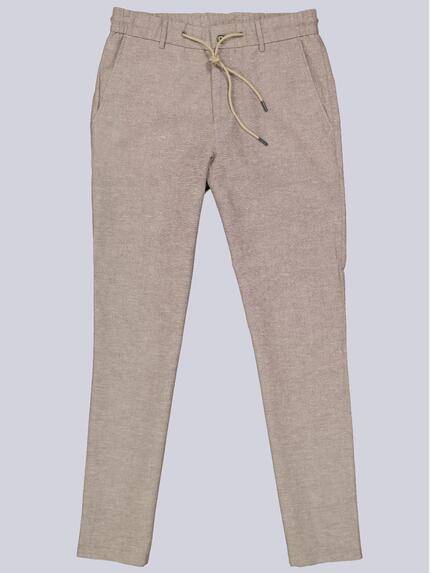 emilio adani Herren Anzughose slim fit Hellbraun 40638