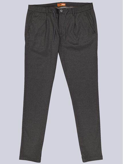 emilio adani Herren Chino mit Kordelzug Dunkelbraun 41444