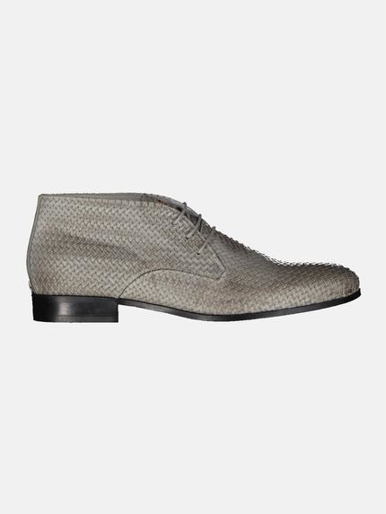 emilio adani Boots aus Leder Dunkelgrau