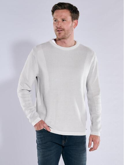 engbers Pullover regular Silbergrau