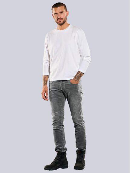 emilio adani Herren 5-Pocket Hose aus Cord Grau 35460 emilio adani Herren 5-Pocket Hose aus Cord Grau 35460