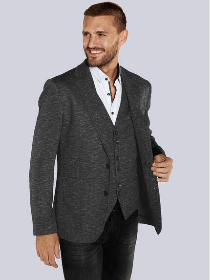 emilio adani Freizeit-Sakko slim fit Anthrazit