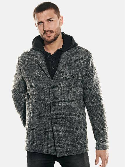 emilio adani Jacke mit Wollanteil Anthrazit