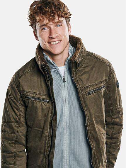 engbers Herren Jacke mit abnehmbarem Kragen. Braun 30204 engbers Herren Jacke mit abnehmbarem Kragen. Braun 30204