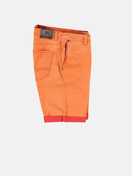 engbers Herren Doppelt gefärbte Shorts mit komfortablem Elasthananteil Mandarinorange 29827 engbers Herren Doppelt gefärbte Shorts mit komfortablem Elasthananteil Mandarinorange 29827