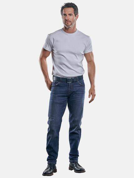 engbers Herren 5-Pocket Jeans mit Superstretch-Anteil Indigoblau 30193 engbers Herren 5-Pocket Jeans mit Superstretch-Anteil Indigoblau 30193