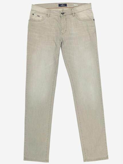 engbers Herren Super-Stretch-Jeans slim fit Beige 37057 engbers Herren Super-Stretch-Jeans slim fit Beige 37057