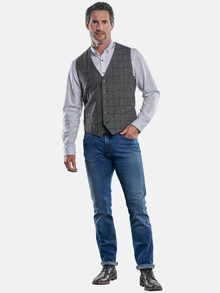 engbers Herren Karierte Sakkoweste Anthrazit 30220 engbers Herren Karierte Sakkoweste Anthrazit 30220