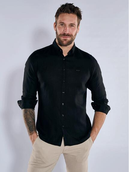 emilio adani Hemd uni Schwarz