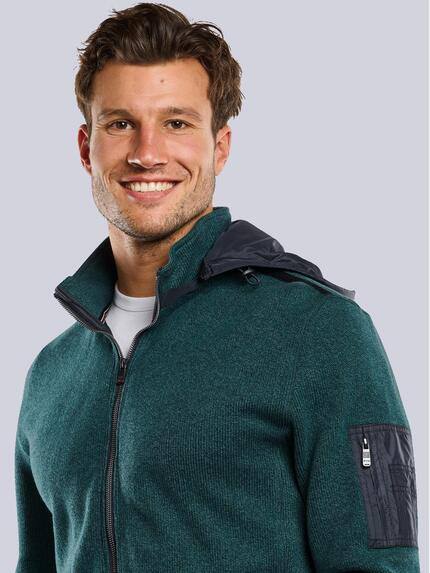 engbers Herren Sweatjacke Kapuze Petrolgruen 33754 engbers Herren Sweatjacke Kapuze Petrolgruen 33754