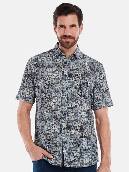 engbers Herren Kurzarm-Hemd regular Marineblau 35174 engbers Herren Kurzarm-Hemd regular Marineblau 35174