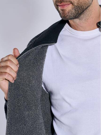 engbers Herren Strickjacke regular Anthrazit 37615 engbers Herren Strickjacke regular Anthrazit 37615