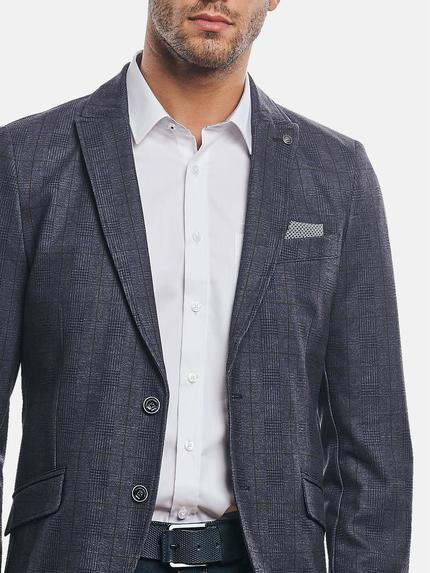 engbers Herren Sakko dezent kariert Grau 31749 engbers Herren Sakko dezent kariert Grau 31749