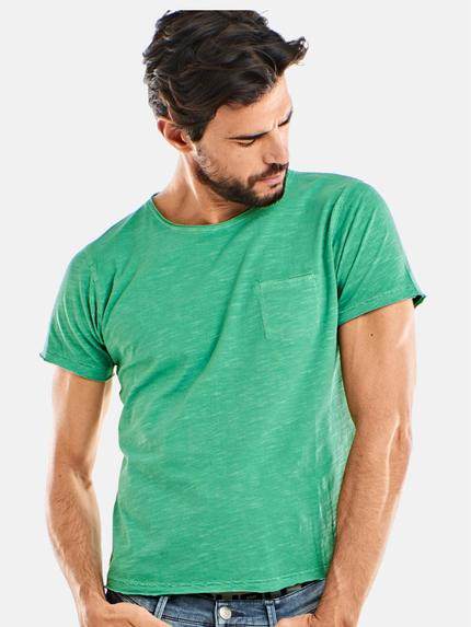 emilio adani Rundhals T-Shirt Minzgrün