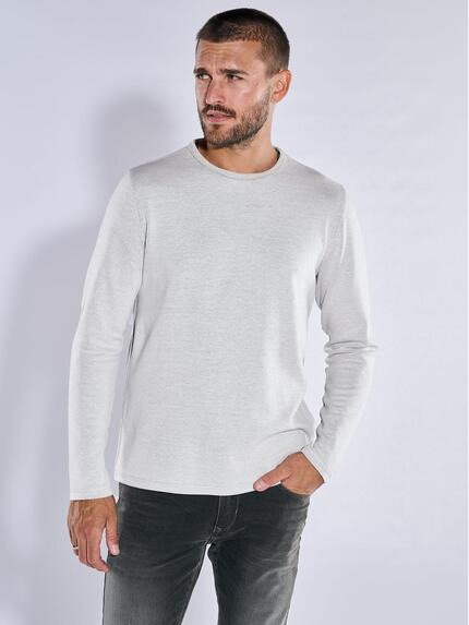 emilio adani Herren Pullover uni Beige 37725