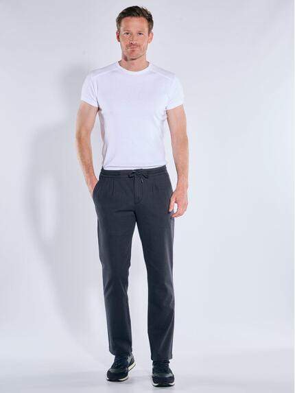 engbers Herren Chino mit Tunnelzug Anthrazit 39117 engbers Herren Chino mit Tunnelzug Anthrazit 39117