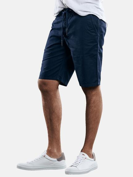 emilio adani Modische Chino Short mit Galon Streifen Marineblau