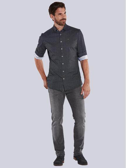 engbers Herren Langarm-Hemd slim fit Schwarz 35606 engbers Herren Langarm-Hemd slim fit Schwarz 35606