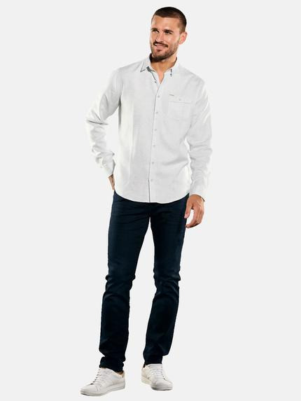 emilio adani Herren Langarm-Hemd uni Grau 35463 emilio adani Herren Langarm-Hemd uni Grau 35463